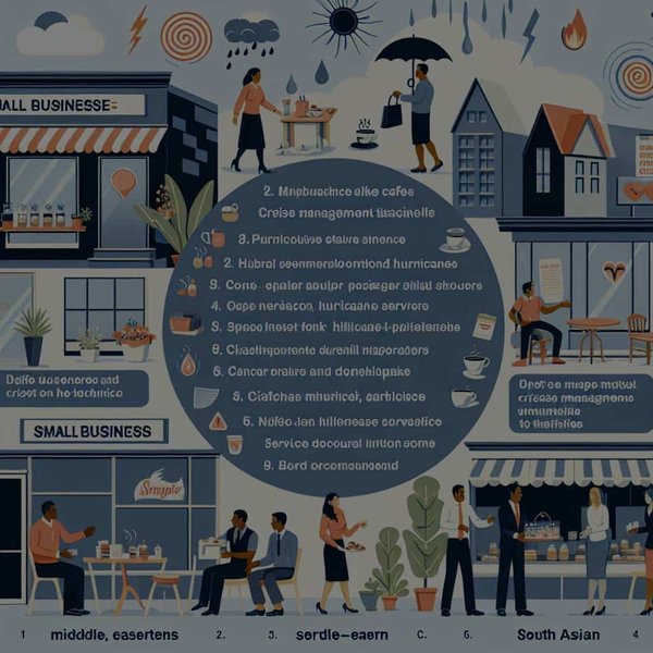 Quelles techniques de gestion de crise sont essentielles pour les petites entreprises lors de catastrophes naturelles ?